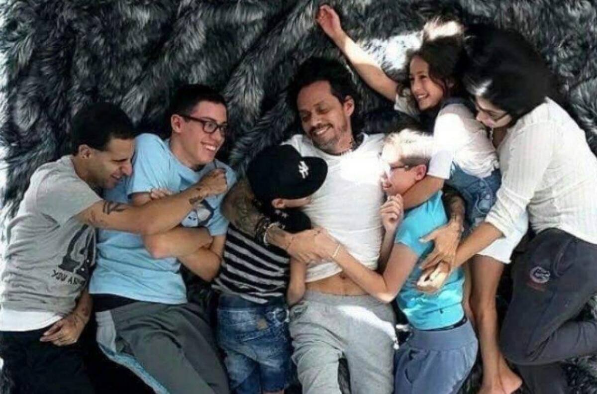 Hijos de Marc Anthony reciben una millonaria manutención de su padre cantante