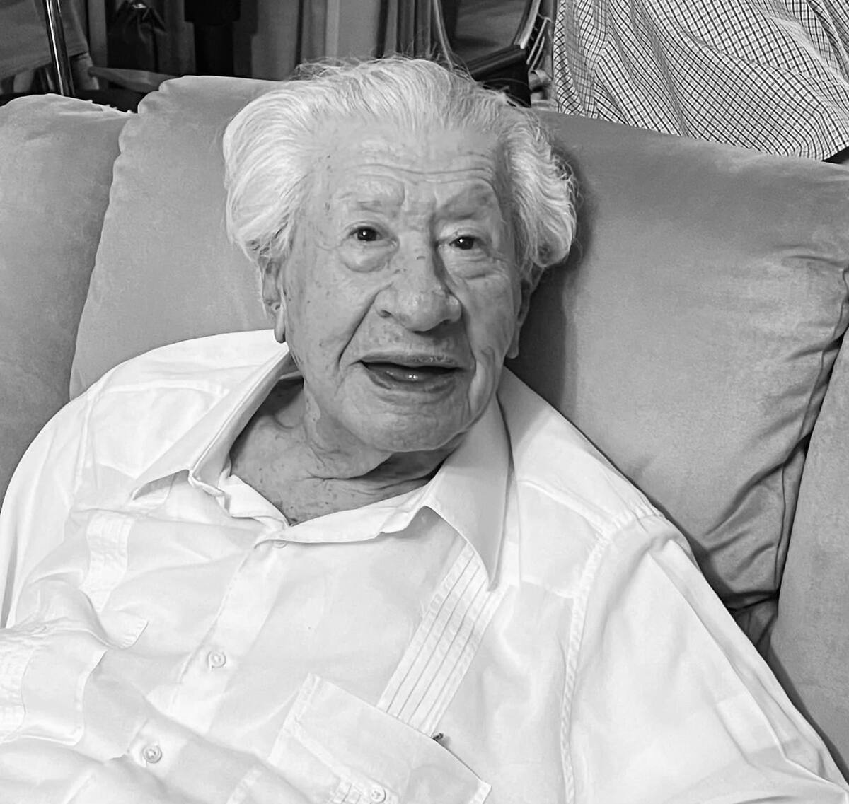 Ingacio López Tarso está hospitalizado a sus 98 años de edad - Créditos: Facebook
