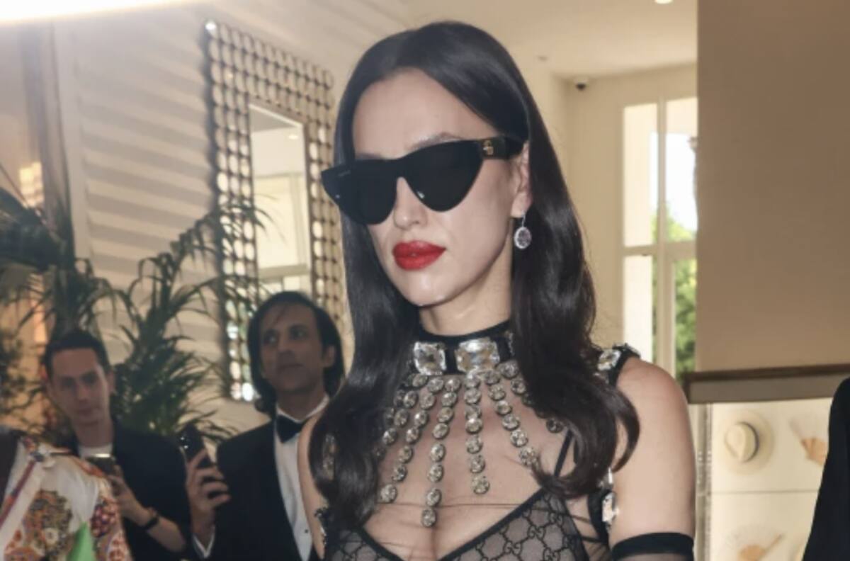 Irina Shayk deslumbra en Cannes dejando muy poco a la imaginación con prenda transparente