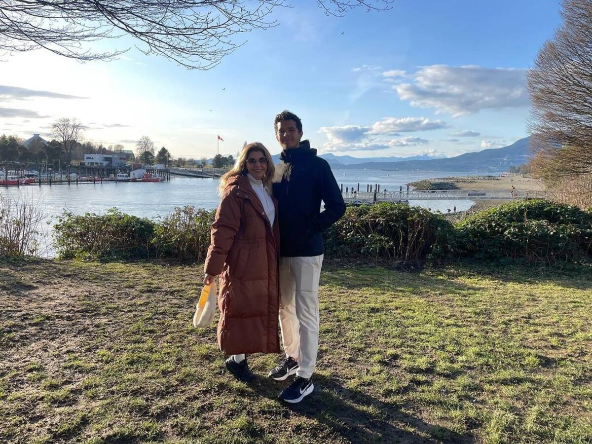 Itatí Cantoral presume foto con su hijo y sorprende el enorme parecido con Eduardo Santamarina - Créditos: Instagram