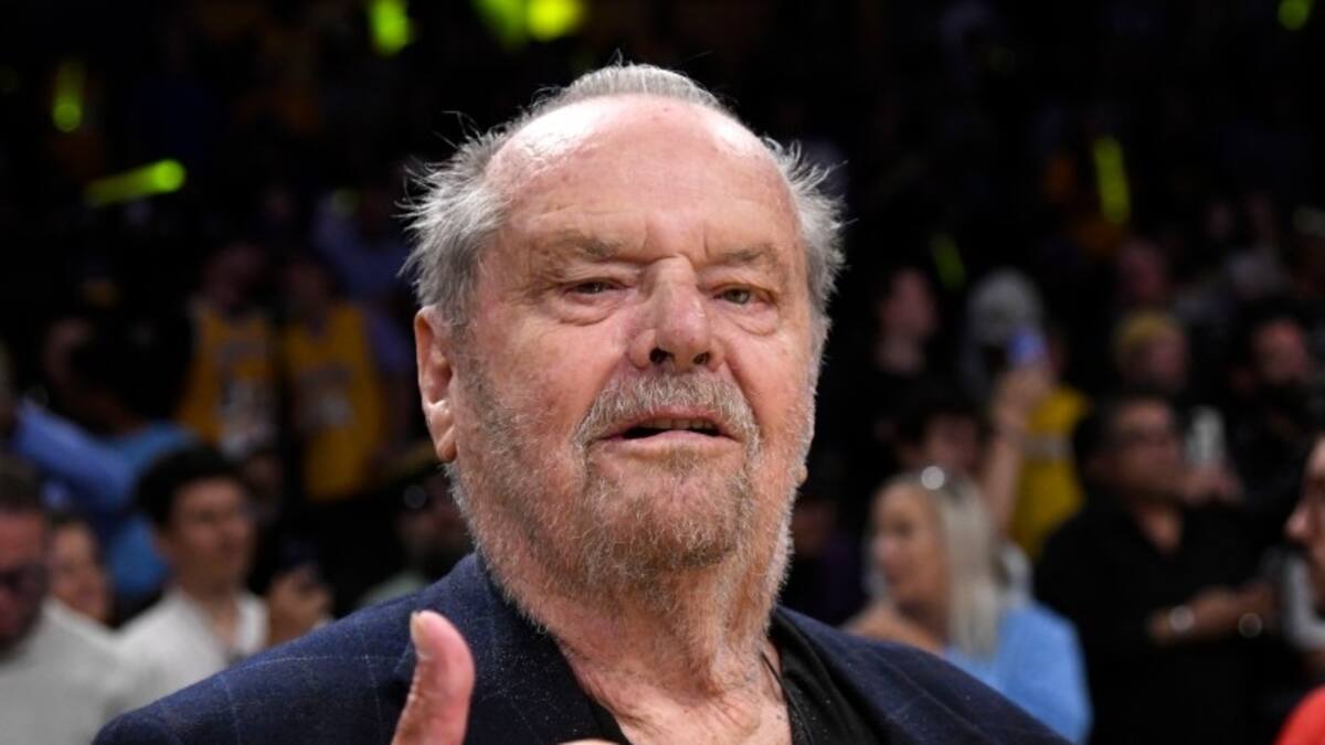 Jack Nicholson reaparece en un evento público después de dos años