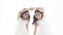 Jacky Bracamontes celebró la primera comunión de sus hijas