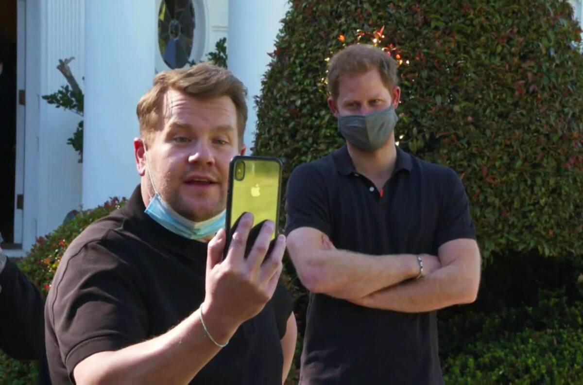 James Corden llena de elogios al Príncipe Harry: "Es muy valiente"