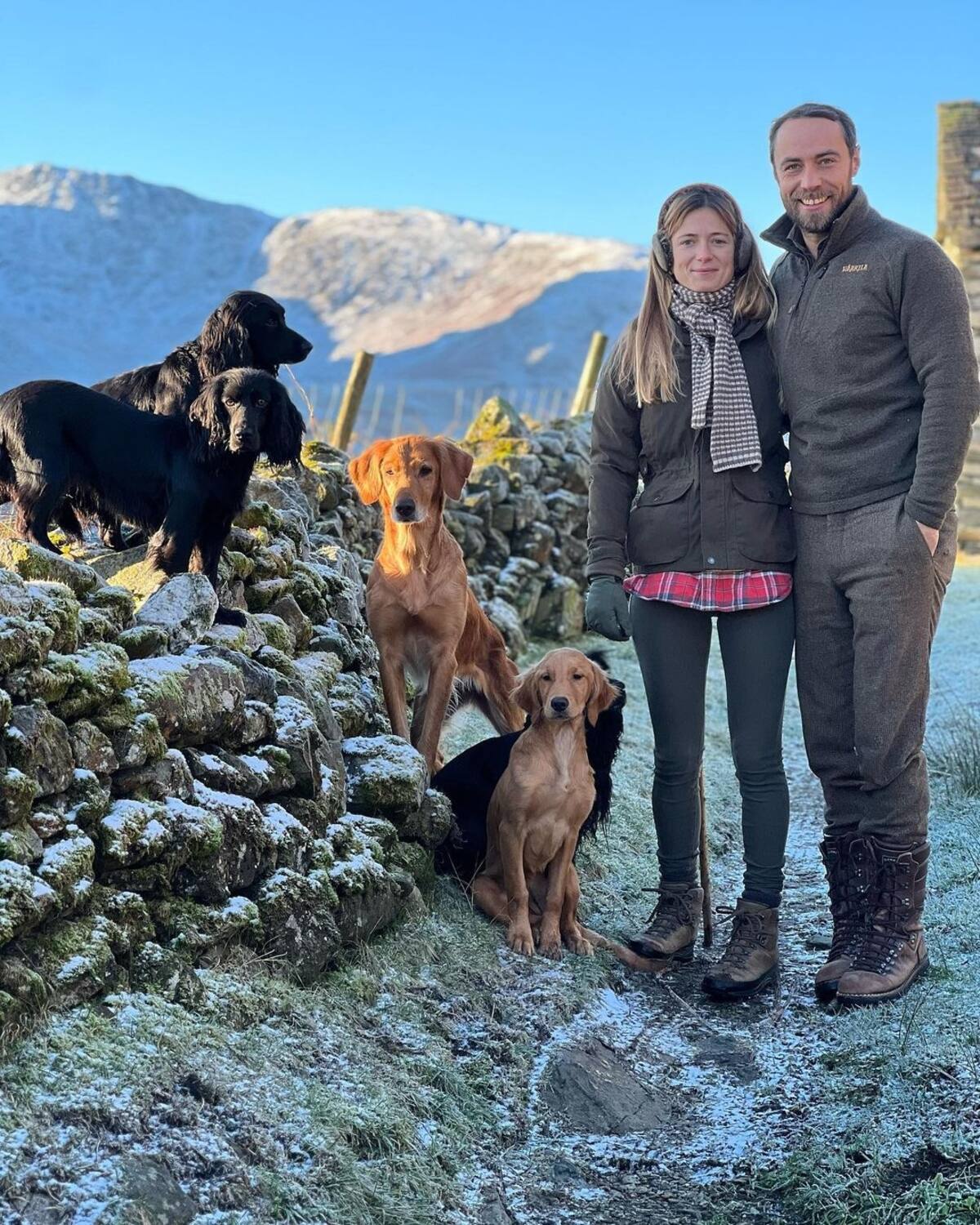 James Middleton se tuvo que despedir de su mascota Ella - Créditos: Instagram