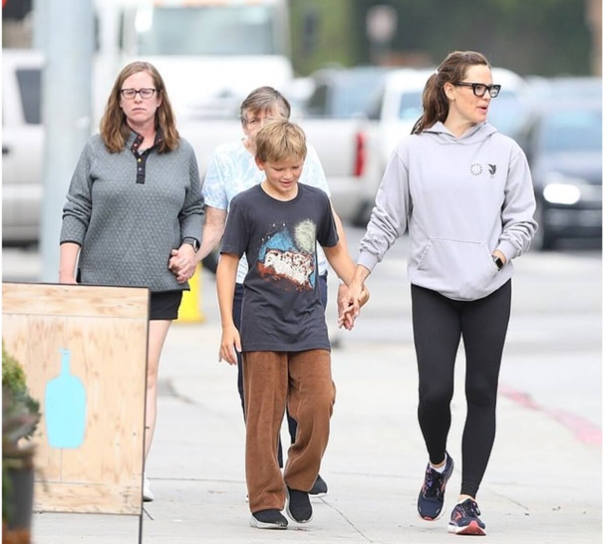 Jennifer Garner pasea con su hijo Samuel ahora que regresó a casa - Créditos: Instagram