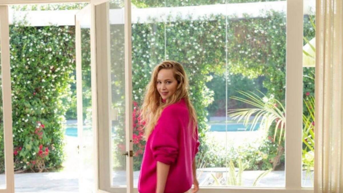 Jennifer Lawrence reveló en nombre y género de su primer bebé