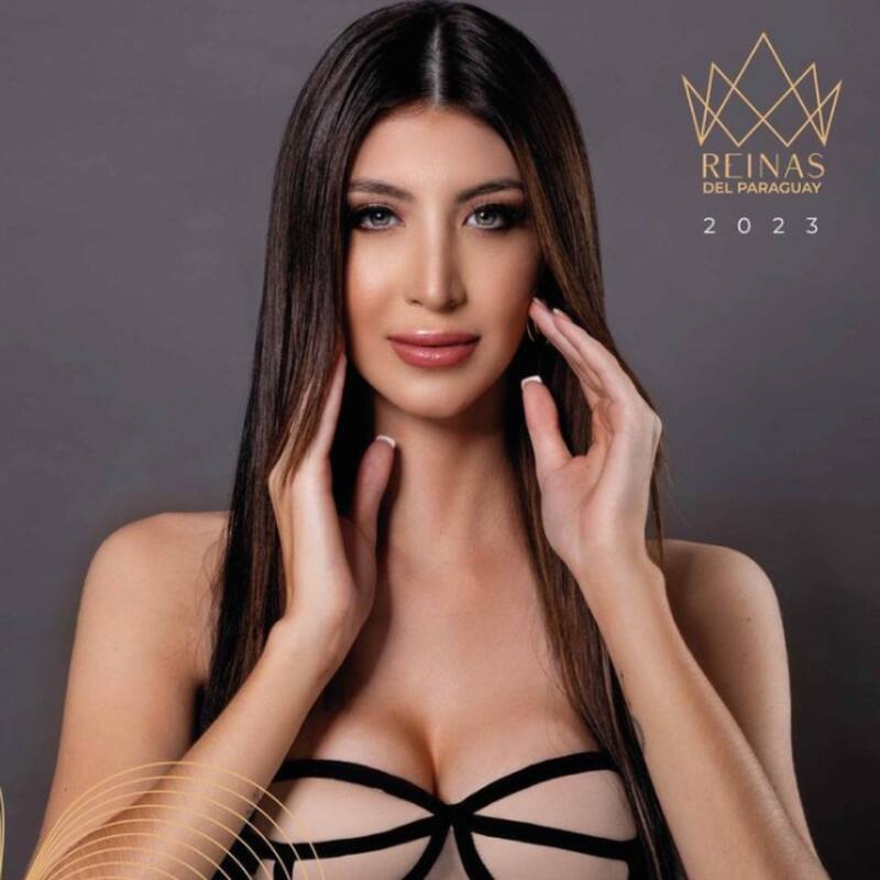 Candidata a Miss Universo Paraguay 2023.