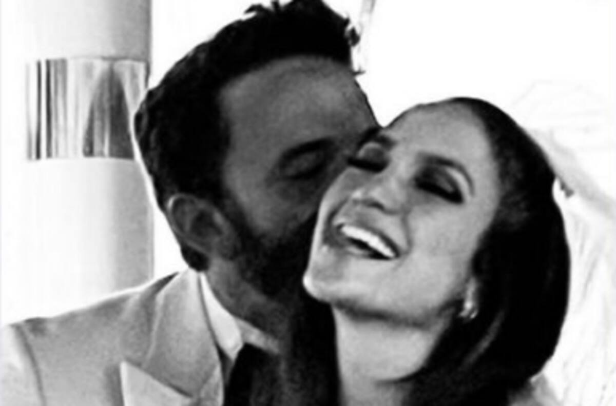 JLo le dio una romántica serenata a Ben Affleck con una canción que compuso especialmente para él