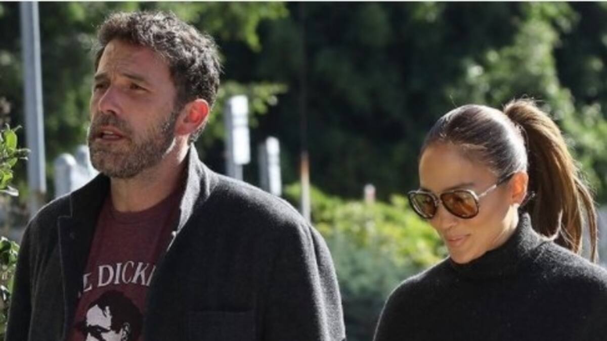 JLo y Ben tienen un feliz reencuentro en restaurant