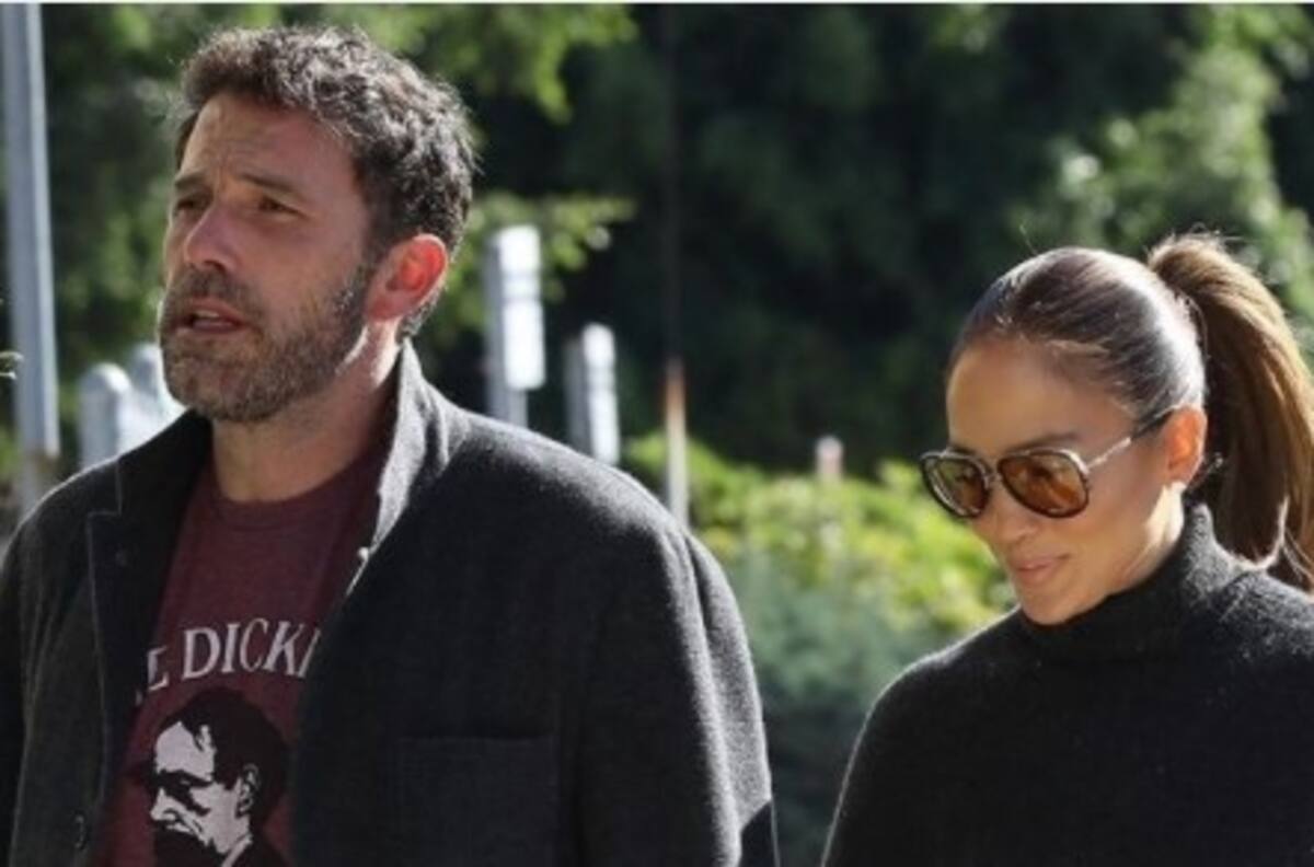 JLo y Ben tienen un feliz reencuentro en restaurant