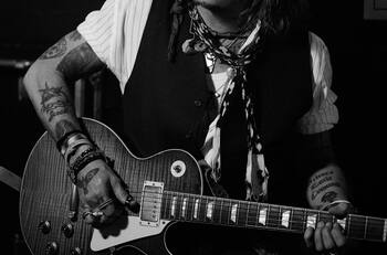 El nuevo look de Johnny Depp para su próximo filme