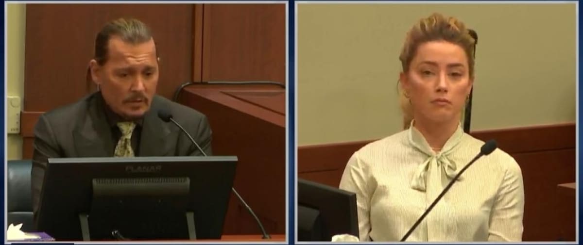 Johnny Depp sube al estado al declarar - Créditos: Twitter