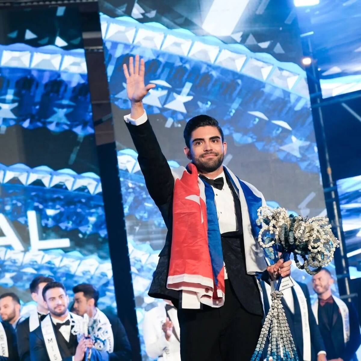 Juan Carlos Ariosa es ganador de Mister Global - Créditos: Instagram