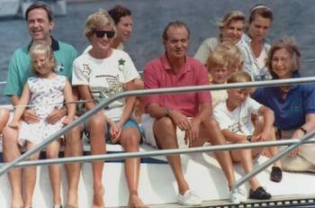 El rey Juan Carlos I de España le coqueteó a la princesa Diana de Gales