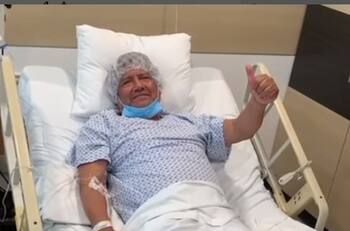 Juan Osorio salió del hospital para iniciar la segunda temporada de la serie sobre Vicente Fernández