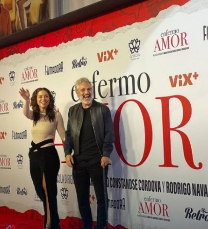 Juan Pablo Medina acude al estreno de 'Enfermo Amor' - Créditos: Instagram