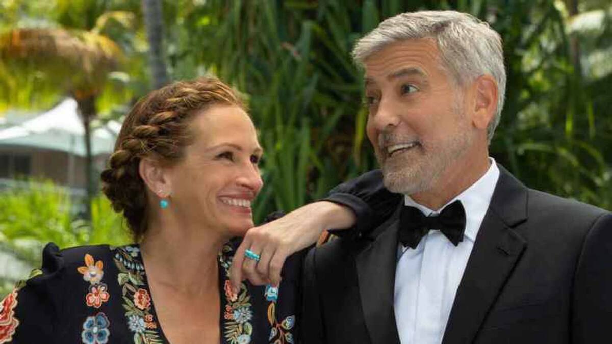 Hijos de Julia Roberts copiaron el look noventero de George Clooney