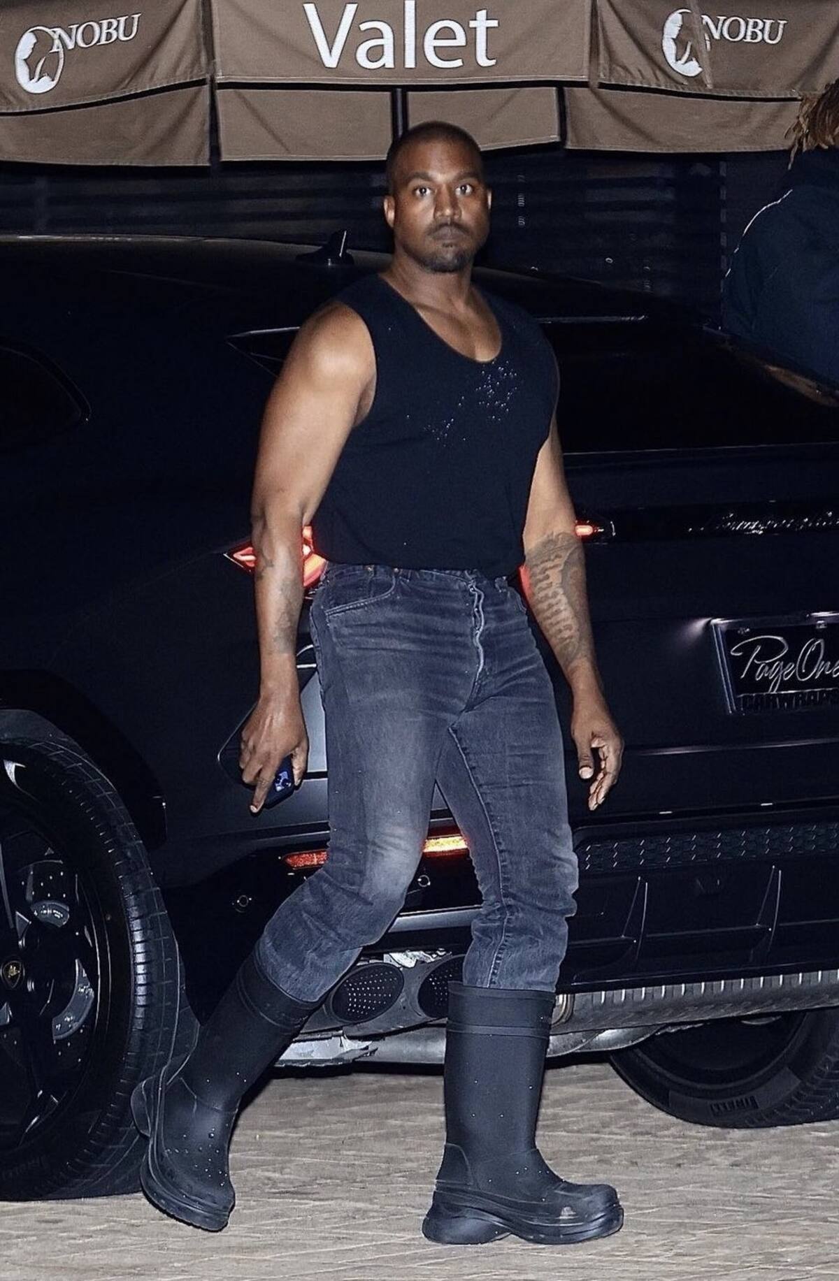 Kanye West estuvo de fiesta en California - Créditos: Twitter