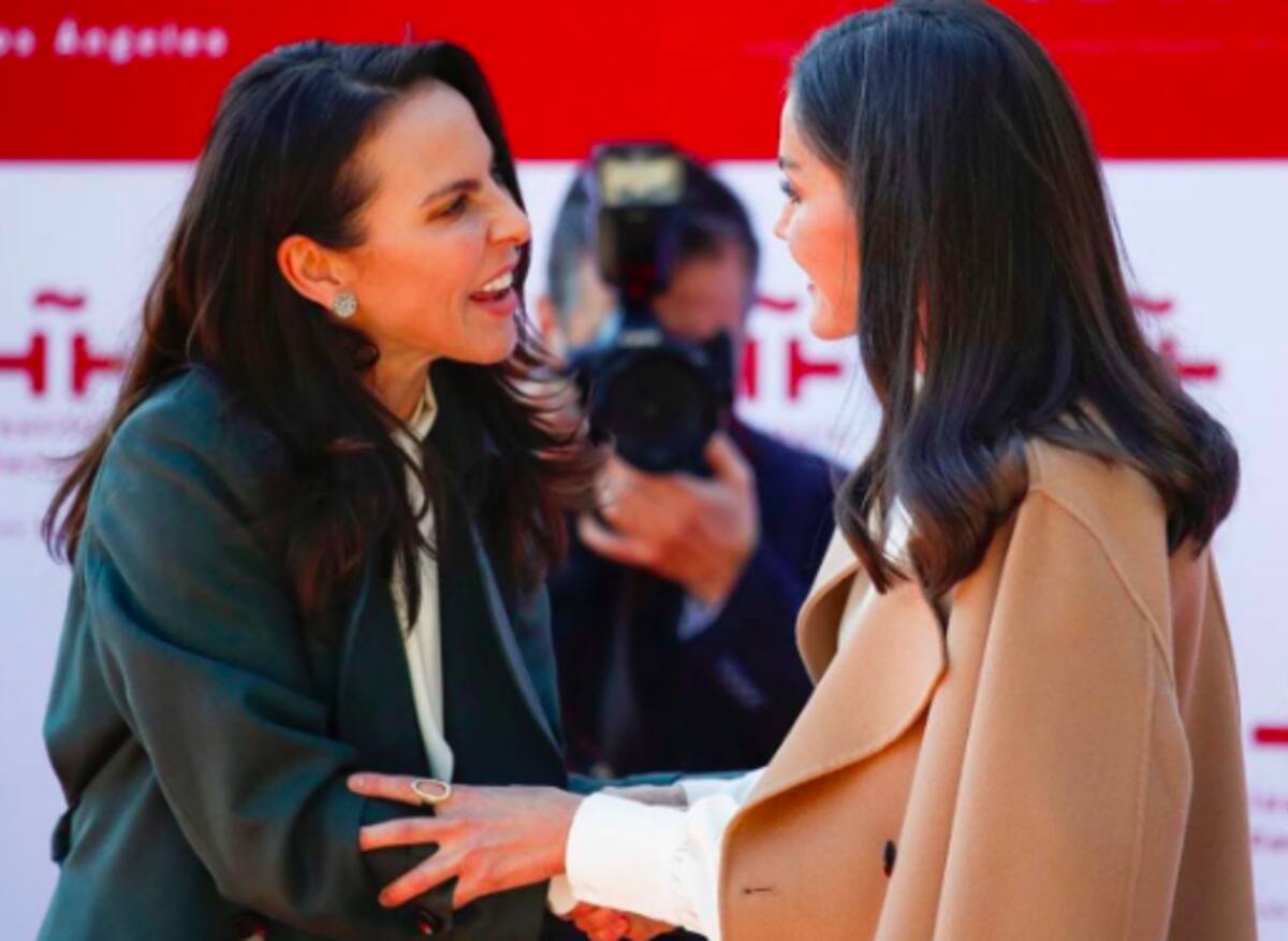 Kate del Castillo y Letizia Ortiz se conocen en Los Ángeles - Créditos: Instagram