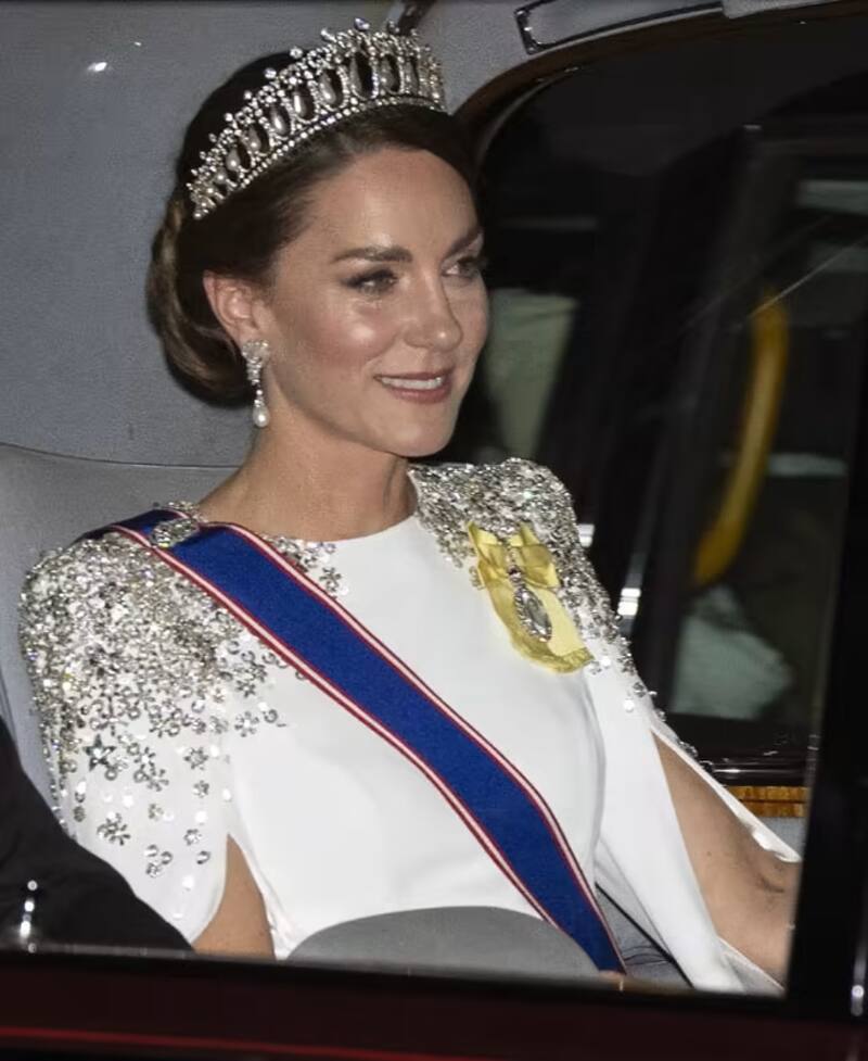 Kate Middleton homenajeó a Lady Di en su primera cena de gala como princesa de Gales - Créditos: Instagram