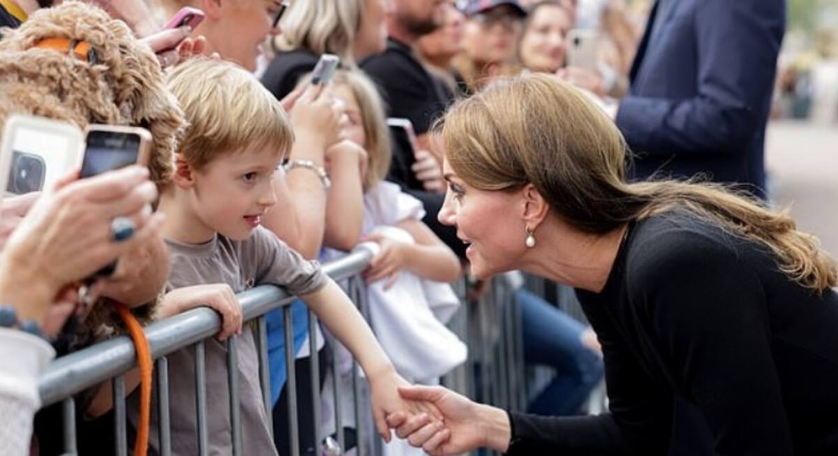 Kate Middleton luce más blonda desde el sábado. - Créditos: Daily Mail