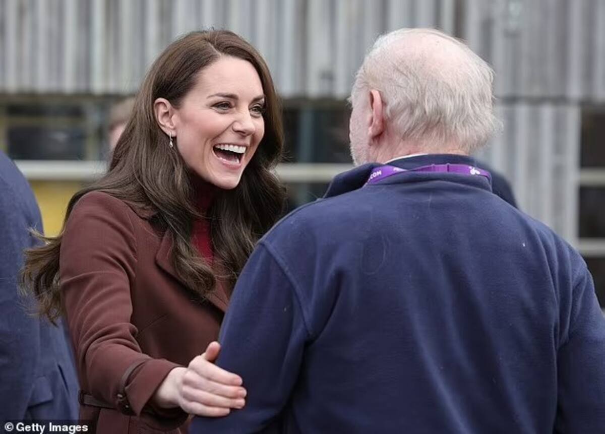 Kate Middleton se reecontró con su profesor - Créditos: Twitter