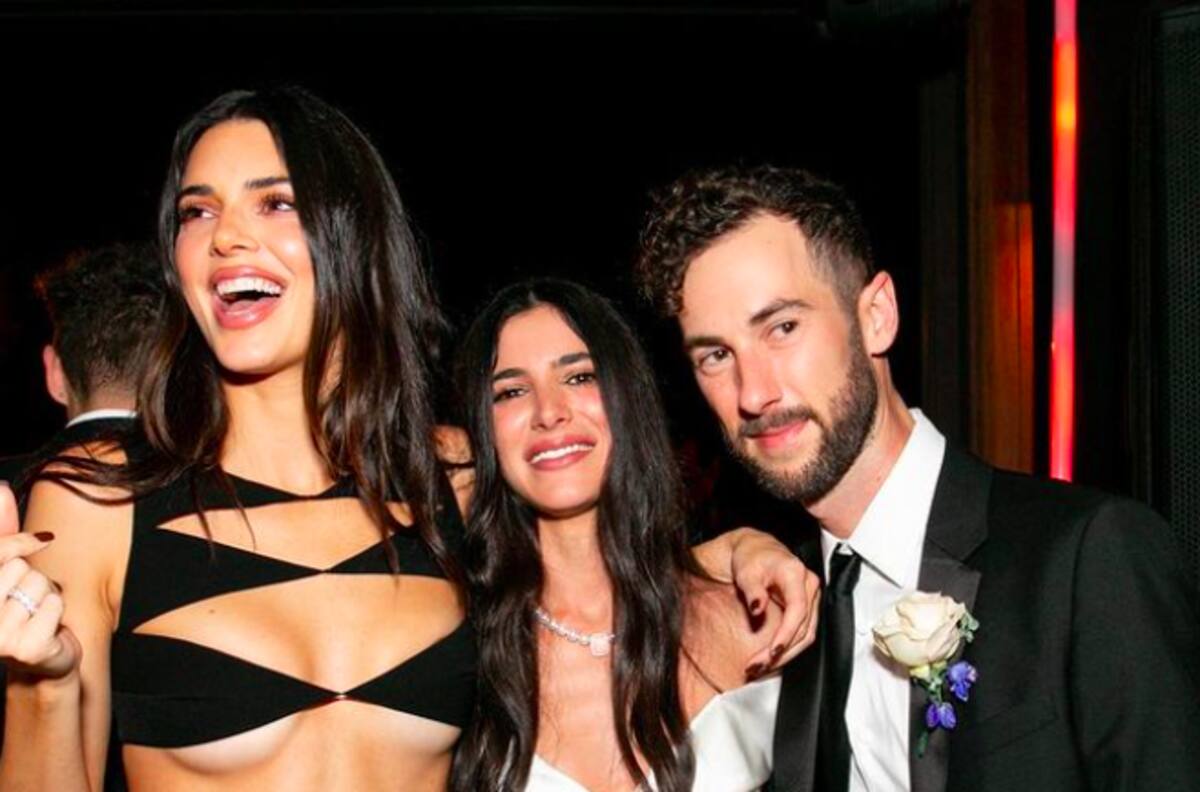 Kendall Jenner responde a las críticas por el revelador vestido que usó en la boda de su mejor amiga