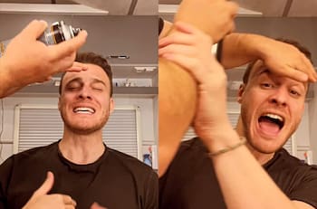 Kerem Bürsin compartió nuevo video qué sacó suspiros