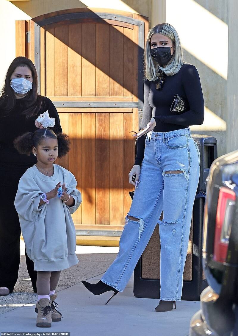 Khloé ha bajado de peso y no supera la tristeza - Créditos: dailymail.co.uk