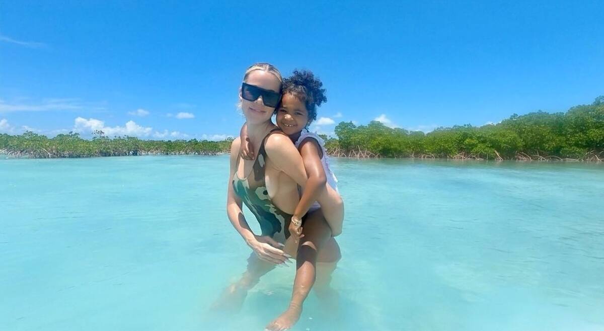 Khloé Kardashian ha formado una familia con sus dos hijos que ya tienen momentos entre hermanos - Créditos: Instagram