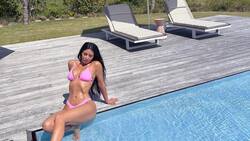 La espectacular foto en bikini de Kim Kardashian y su recordatorio