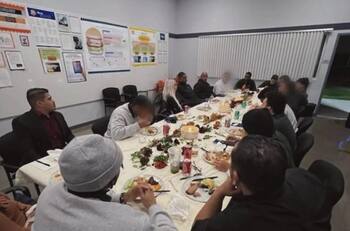 Kim Kardashian y su atípico Thanksgiving: con el ex de su hermana y como abogada en una cárcel