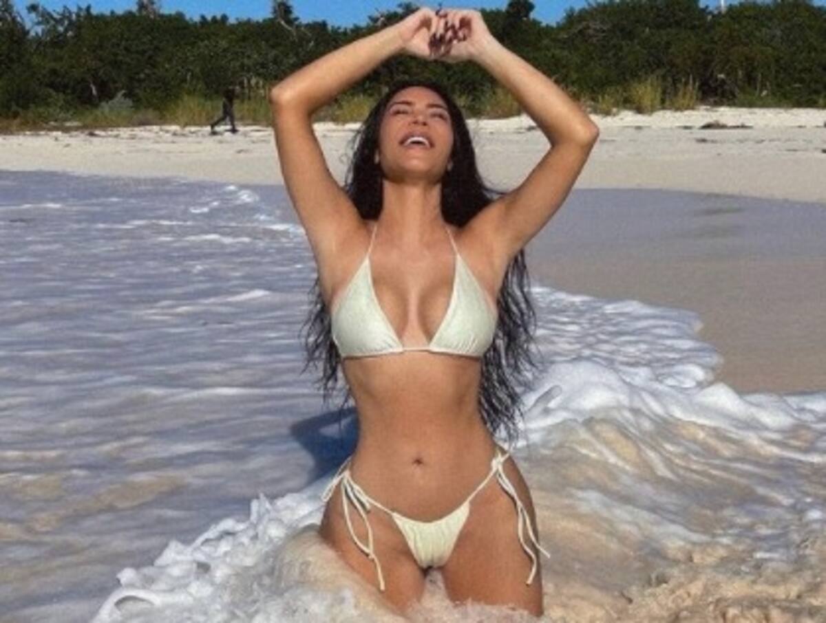 Kim Kardashian evidencia felicidad - Créditos: Instagram
