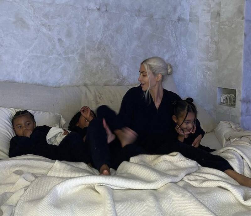 Kim Kardashian piensa que sus hijos están en peligro. - Créditos: Instagram