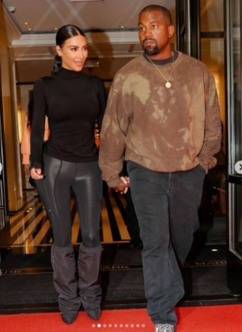 Kim Kardashian y Kanye West siguen con la polémica en redes - Créditos: Instagram