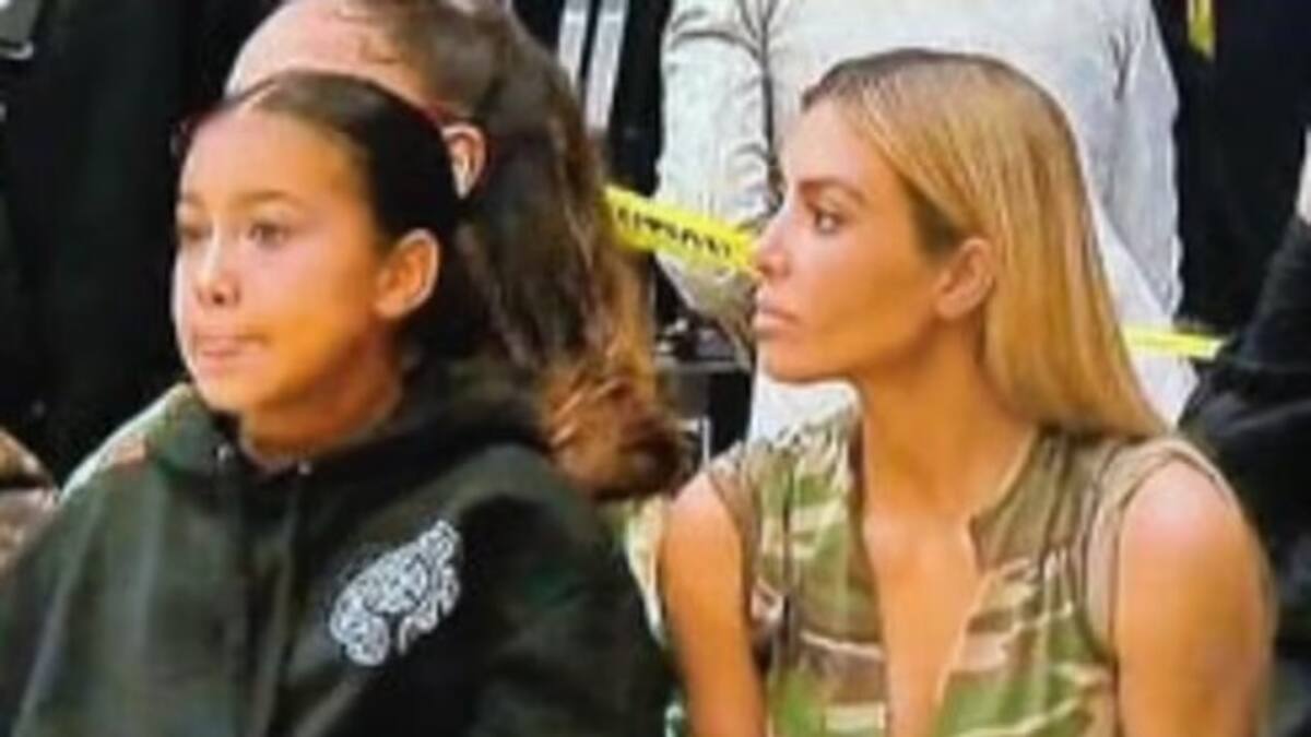 Kim Kardashian y su hija North mostraron su apoyo a los hijos de LeBron James y Carmelo Anthony