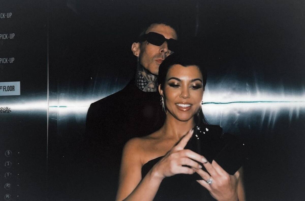 Kourtney Kardashian se convirtió en la protagonista insospechada del regreso de Blink-182