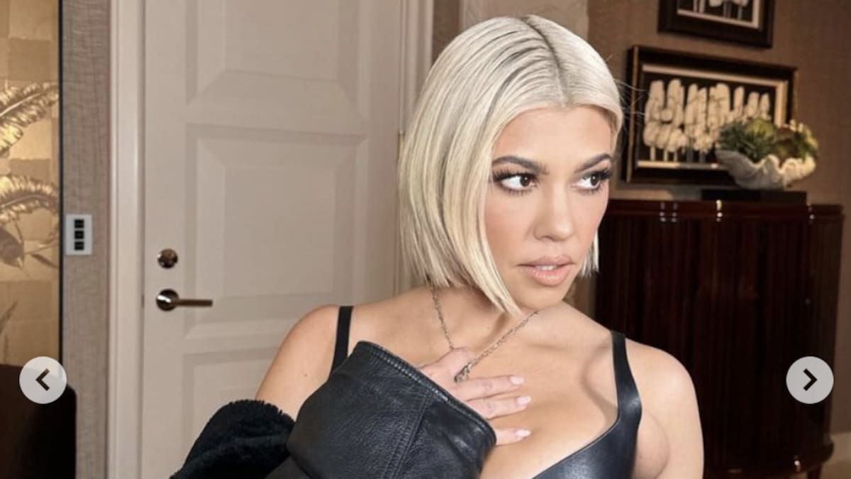 Kourtney Kardashian realiza un radical cambio de apariencia