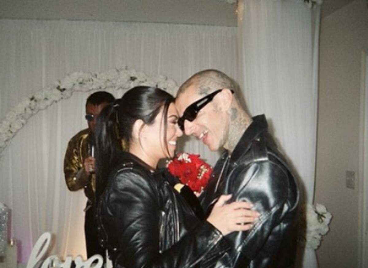 Kourtney Kardashian y Travis Barker sí se casaron, todo queda registrado en una transmisión en vivo - Créditos: Instagram