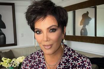 Kris Jenner llegó a la Semana de la Moda tras polémica por video prohibido de Kim Kardashian