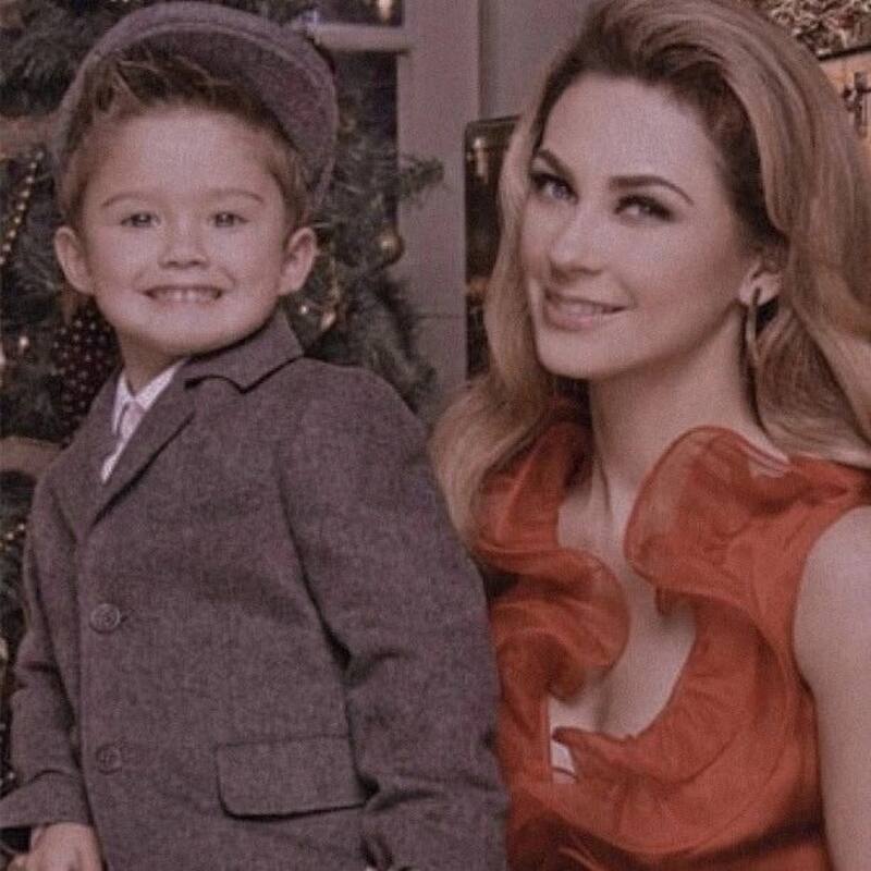 la actriz compartió algunas fotografías con su hijo Daniel - Créditos: Instagram