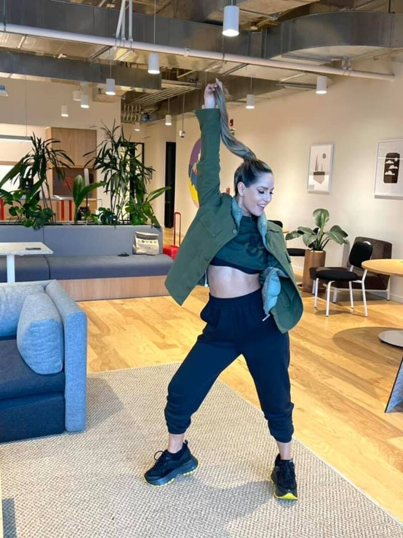 La actriz ha compartido con sus seguidores un nuevo video - Créditos: Facebook