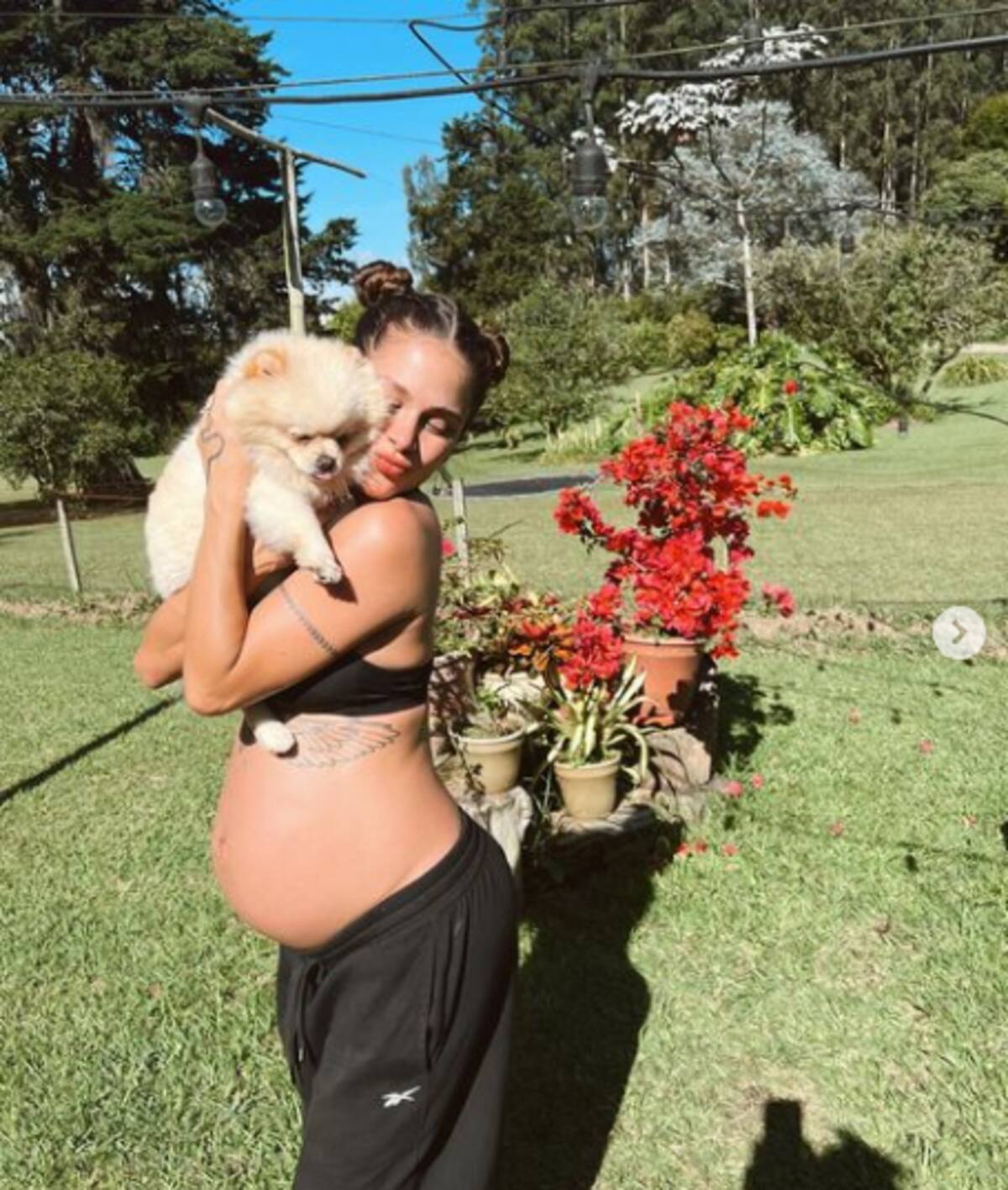 La cantante está a punto de convertirse en mamá - Créditos: Instagram