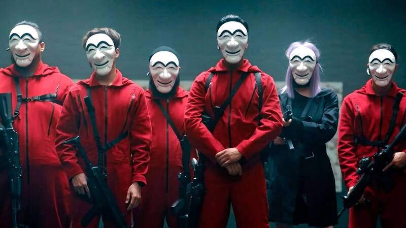 'La casa de papel: Corea' profundiza en su cultura con la máscara que escogieron - Créditos: Instagram