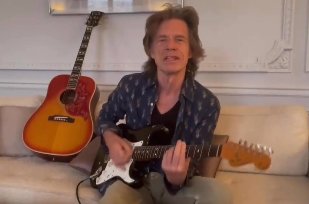 Esta es la foto por la que Mick Jagger, de los Rolling Stones, fue duramente criticado en redes