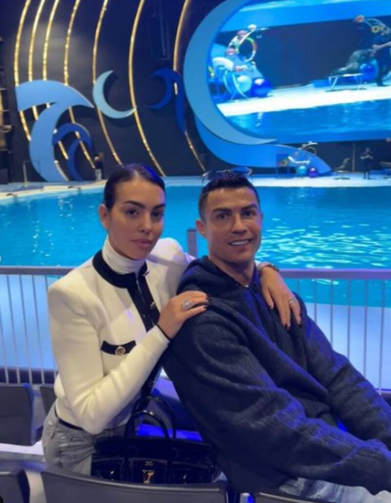 La criticada foto de San Valentín de Cristiano Ronaldo junto a Georgina Rodríguez - Créditos: Instagram