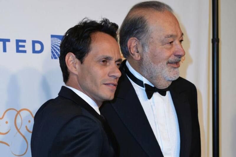 La desconocida amistad entre Marc Anthony y su padrino de boda, Carlos Slim - Créditos: Instagram