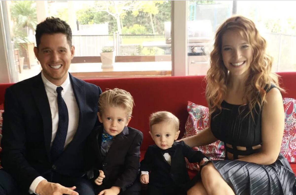 La dolorosa prueba de amor de Michael Bublé a los hijos que tiene con Luisana Lopilato