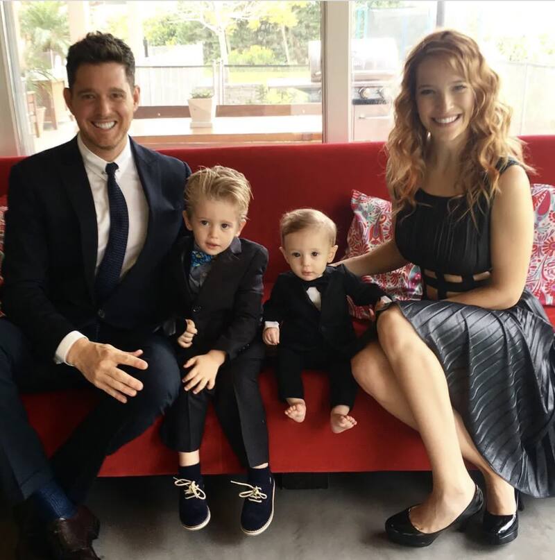 La dolorosa prueba de amor de Michael Bublé a los hijos que ha tenido con Luisana Lopilato - Créditos: Instagram