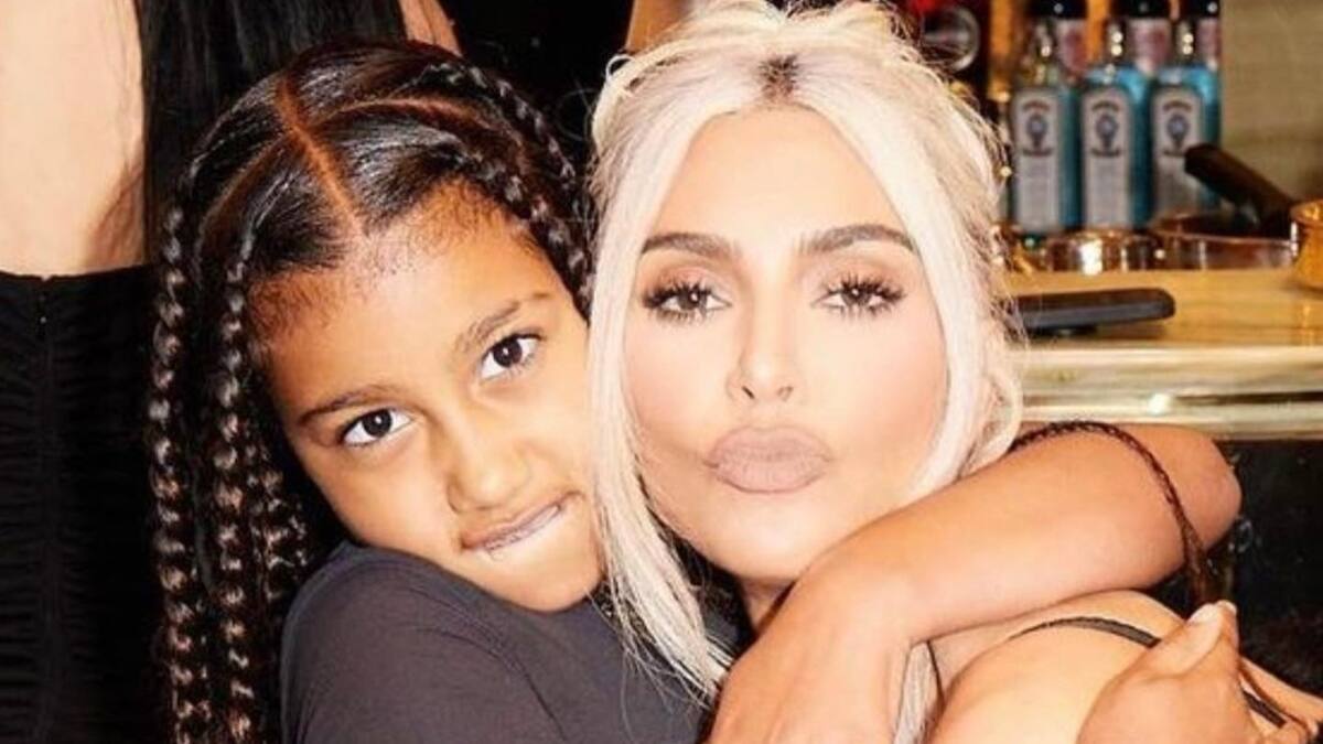 Kim Kardashian le contó a su hija North West cómo fue concebida